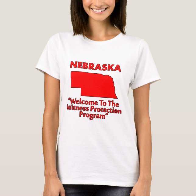 T-shirt Nebraska - Programme de protection des témoins (Devant)