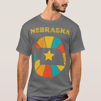 T-shirt Nebraska Vintage Souvenir désorganisé 1