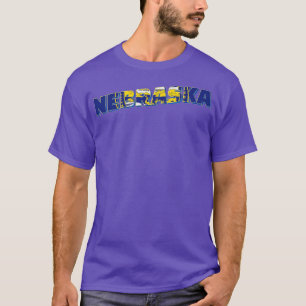 T-shirt Nebraska vintage style rétro souvenir