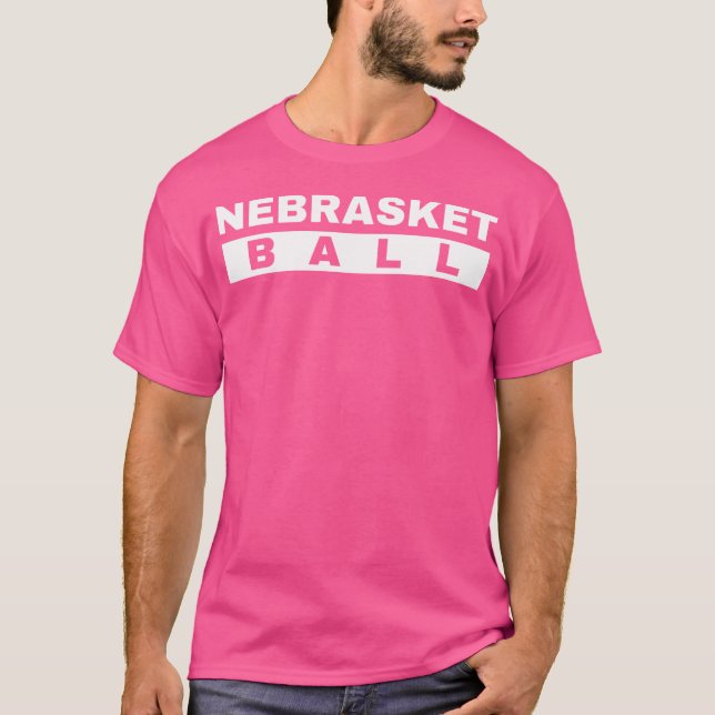 T-shirt Nebrasketball Des Femmes Rouges (Devant)