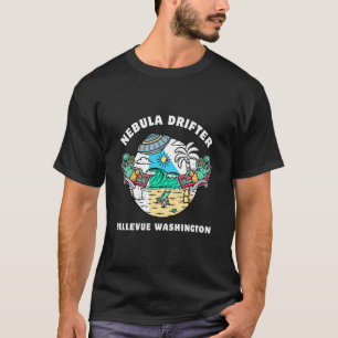 T-shirt Nebula Drifter Bellevue Washington Voyage Extérieu