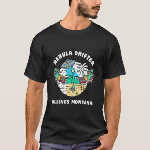 T-shirt Nebula Drifter Billings Montana Voyage Extérieur