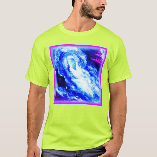 T-shirt Nebula Étoiles Belle Conception. Commandez dès mai (Devant)