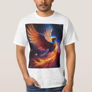 T-shirt : Nebula Phoenix : Un oiseau cosmique de Galaxi qu