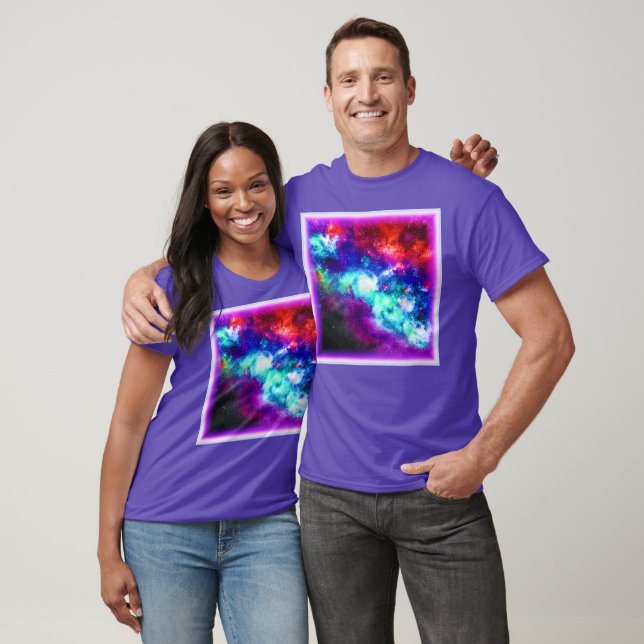 T-shirt Nebula Stars Design Art numérique. Commandez dès m (Unisexe)