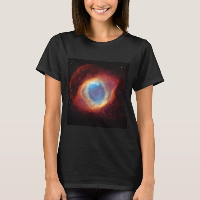 T-shirt Nébuleuse hélicoïdale de l'Œil de Dieu Nuages cosm (Devant)
