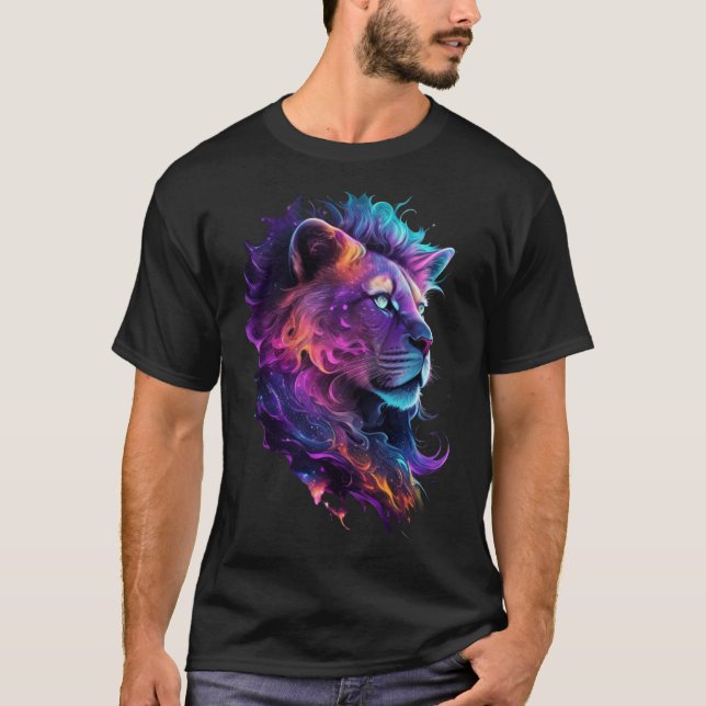T-shirt Nebulosa Majestic : Artistérie Cosmique Vibrante (Devant)