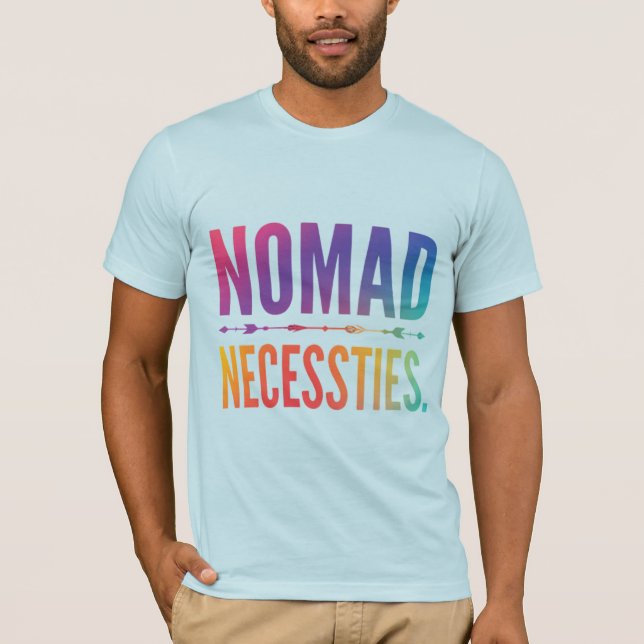 T-shirt Nécessité Nomade (Devant)