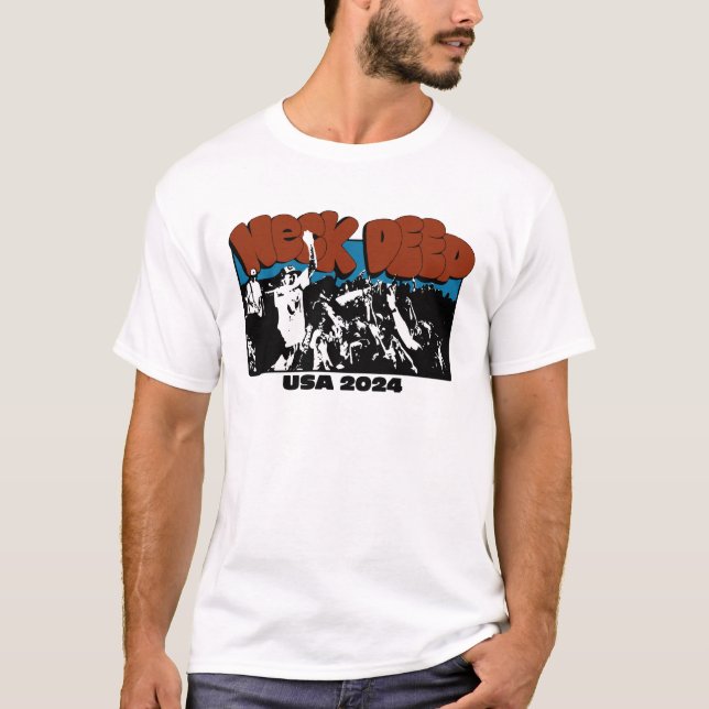 T-shirt Neck Deep - US Live Tour 2024 (Devant)