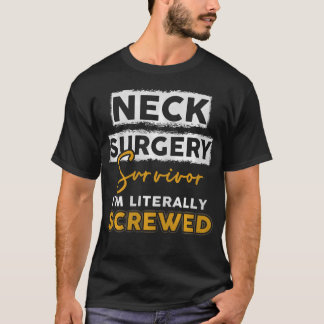 T-shirt Neck Surgery Survive Implant Survivor Recovery Gif