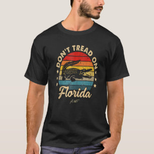 T-shirt N'écrasez pas Floride Gouverneur Ron DeSantis 2022