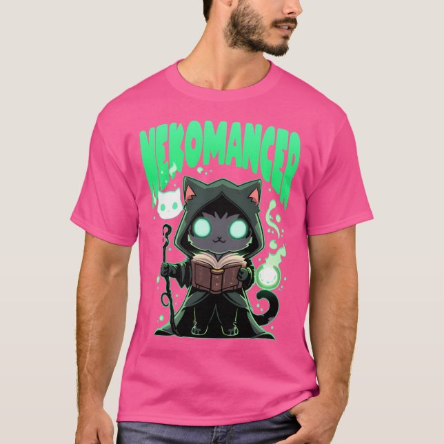 T-shirt Necromancer de kawaii (Devant)