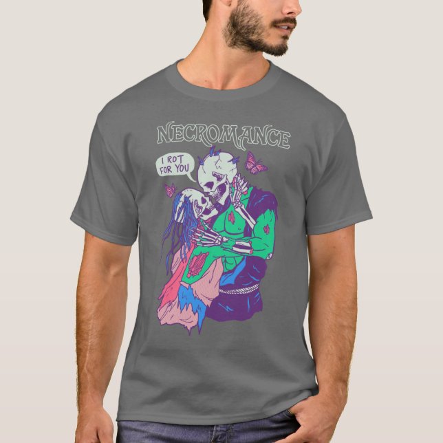 T-shirt Nécromancie drôle (Devant)