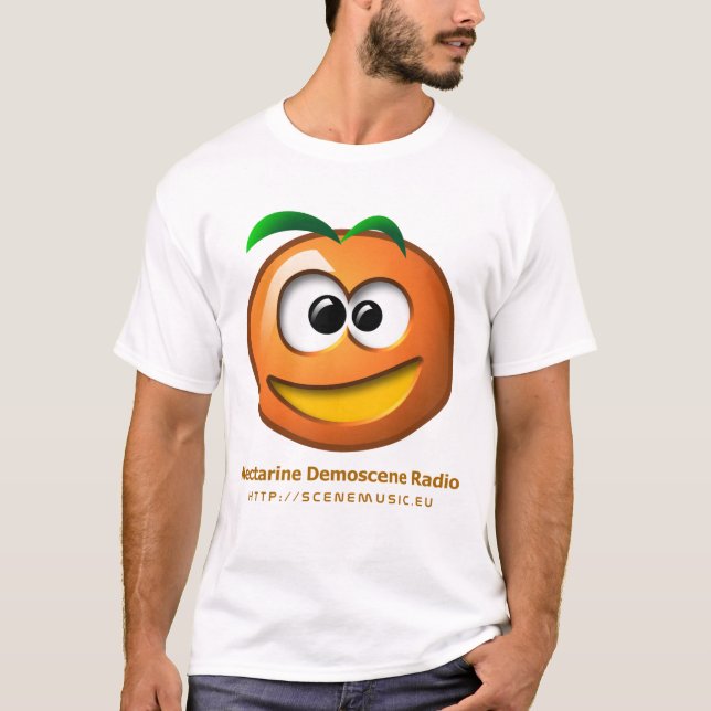 T-shirt Nectarine Demoscene Radio (Devant)