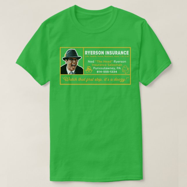 T-shirt Ned Ryerson Assurman (Design devant)