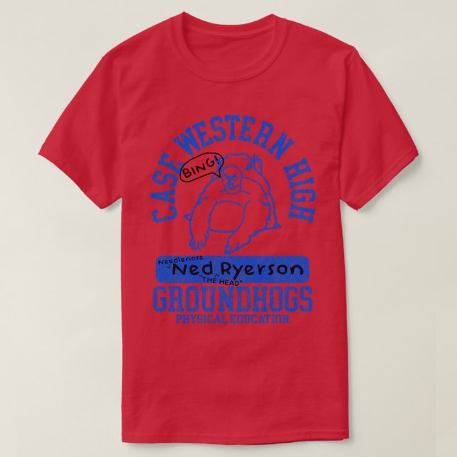 T-shirt Ned Ryersons Coque Western High PE Uniform Grey (Design devant)
