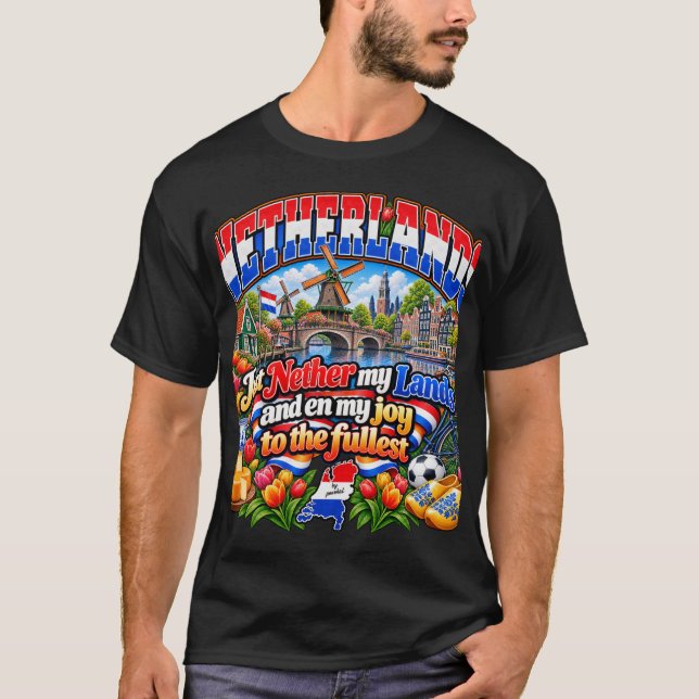T-shirt Nederland (Devant)