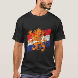 T-shirt Nederland Soccer Jersey Style Holland Vintage Neth