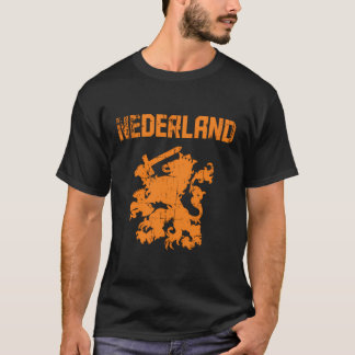 T-shirt Nederland Soccer Jersey Style Holland Vintage Neth