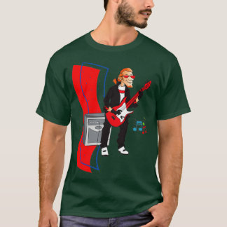 T-shirt NÉE POUR JOUER GUITAR ClassicCopy