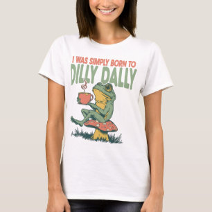 T-shirt Née pour traîner