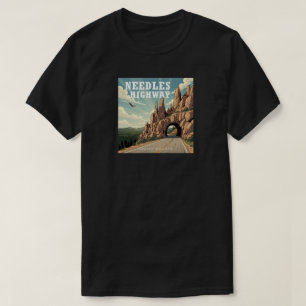 T-shirt Needles Highway South Dakota Eagle
