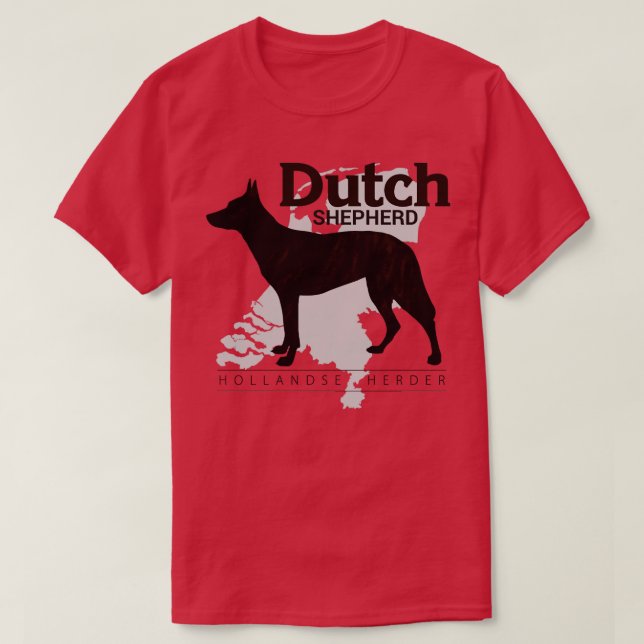 T-shirt Néerlandais Berger Dutchie (1) (Design devant)