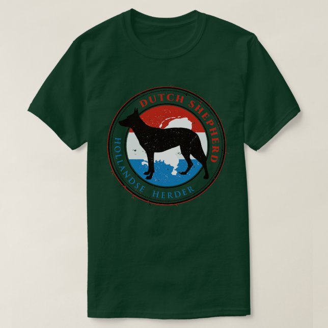 T-shirt Néerlandais Berger Dutchie (10) (Design devant)