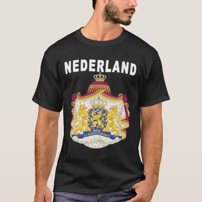 T-shirt Néerlandais National Keepsakland Nederland (Devant)