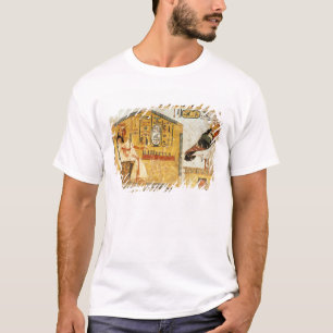 T-shirt Nefertari jouant le senet