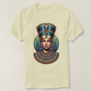 T-shirt Nefertari Reine – Royalité Égyptienne