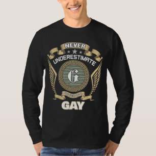T-SHIRT NÉGLIGER JAMAIS LE POUVOIR D'UN GAY