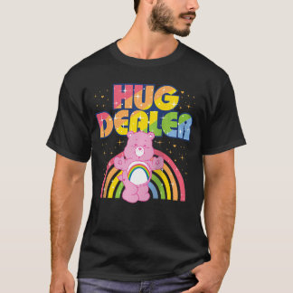 T-shirt Négociant de câlins de Bisounours Arc-en-ciel Rétr