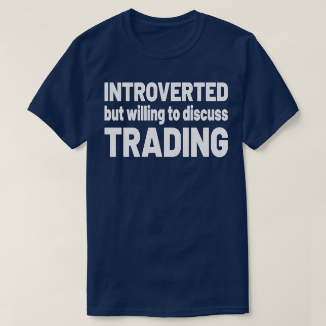 T-shirt Négociant de marché stock Forex Trader Bulles vs B (Design devant)