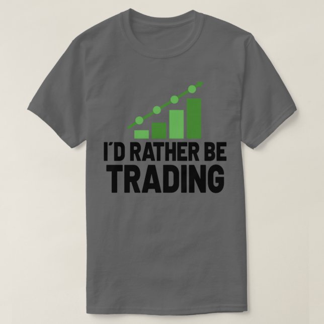 T-shirt Négociant de marché stock Forex Trader Investisseu (Design devant)