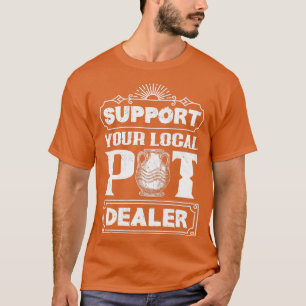 T-shirt négociant en poterie