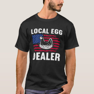 T-shirt Négociants en œufs locaux Poulet  Négociants en œu