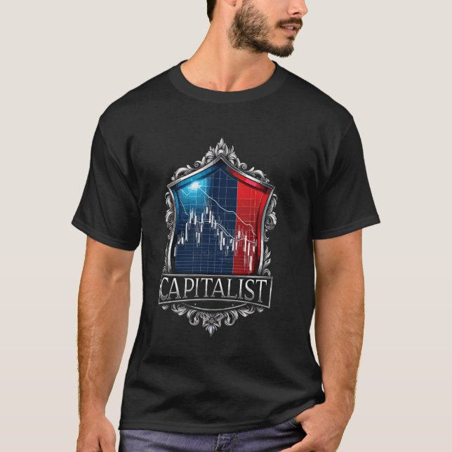 T-shirt Négociation d'actions Forex Trader Trader au compt (Devant)