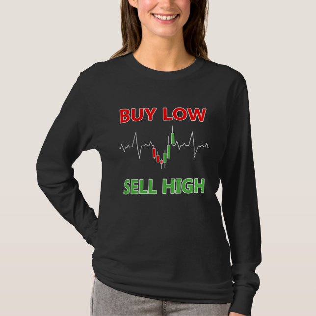T-shirt Négociation de Pips du Marché Boursier Forex Achet (Devant)