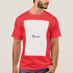 T-shirt Negroni