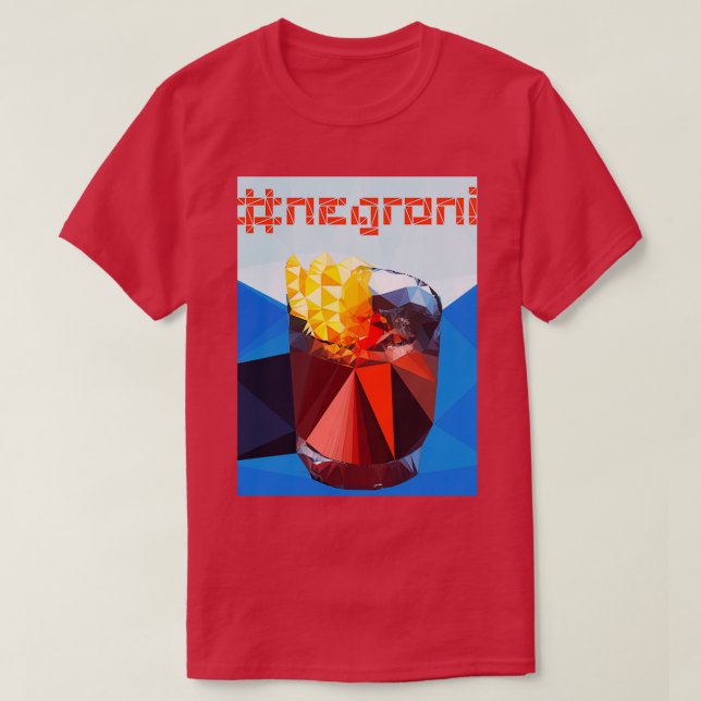T-SHIRT NEGRONI 2 (Design devant)