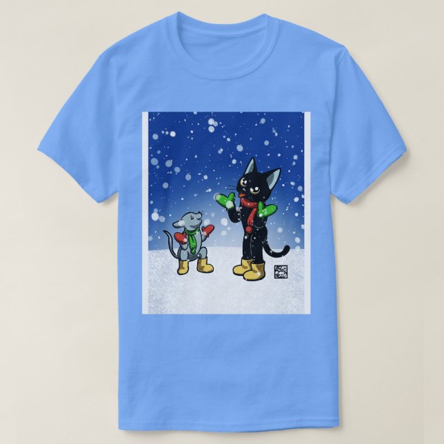 T-shirt Neige (Design devant)