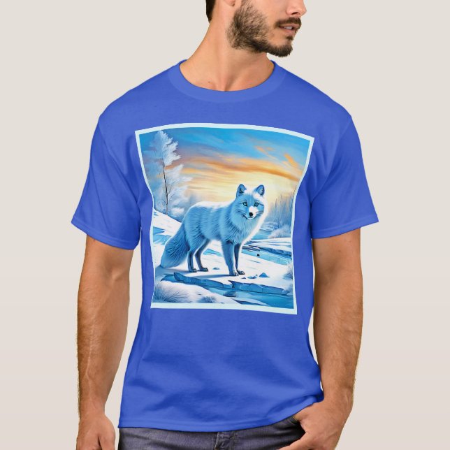 T-shirt Neige arctique (Devant)