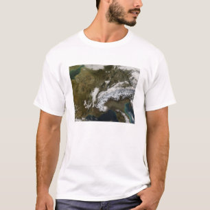 T-shirt Neige, brouillard, et bas nuages en Europe
