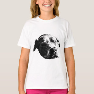 T-shirt Neige calme, regard loyal