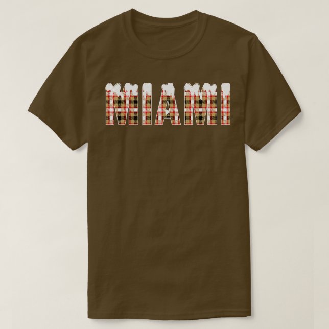 T-shirt Neige de Miami (Design devant)