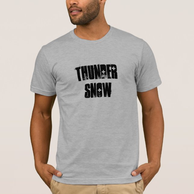 T-shirt Neige de tonnerre (Devant)