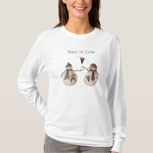 T-shirt Neige en amour