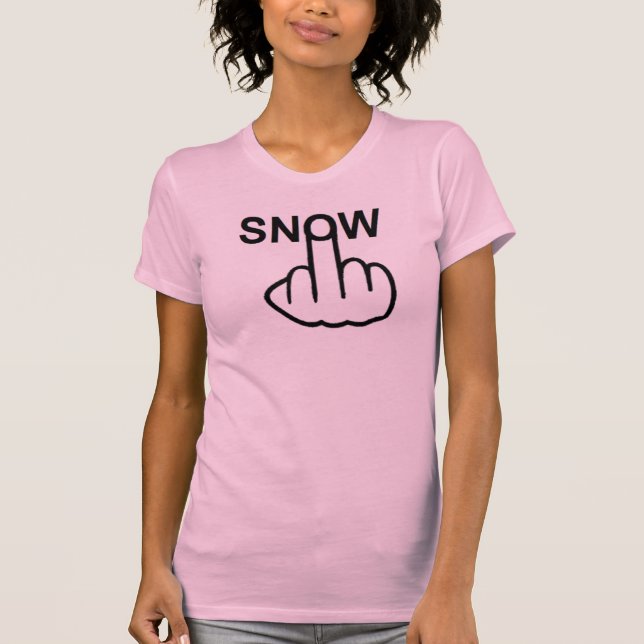 T-Shirt Neige Flip (Devant)