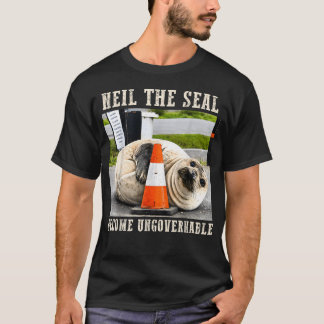 T-shirt Neil le phoque devient ingouvernable Éléphant drôl